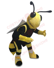 Yellow and Black Hornet Bee Mascot Costume - Funny Cartoon Animal Suit