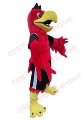 Red Eagle Falcon Mascot Costume – Cartoon Sports Team Outfit