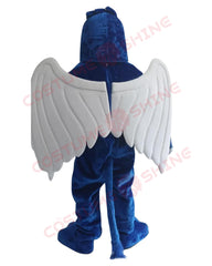 Blue Gryphon Mascot Costume - Customizable Eagle-Inspired Character Outfit for Events