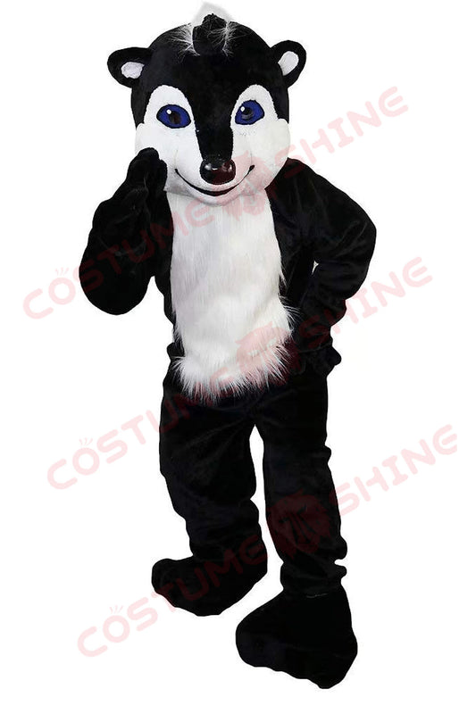 Disfraz de mascota de halcón azul con camisa blanca, tamaño adulto, para hombre y mujer, con ventilador incorporado en la cabeza 