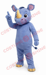 Disfraz de mascota de halcón azul con camisa blanca, tamaño adulto, para hombre y mujer, con ventilador incorporado en la cabeza 