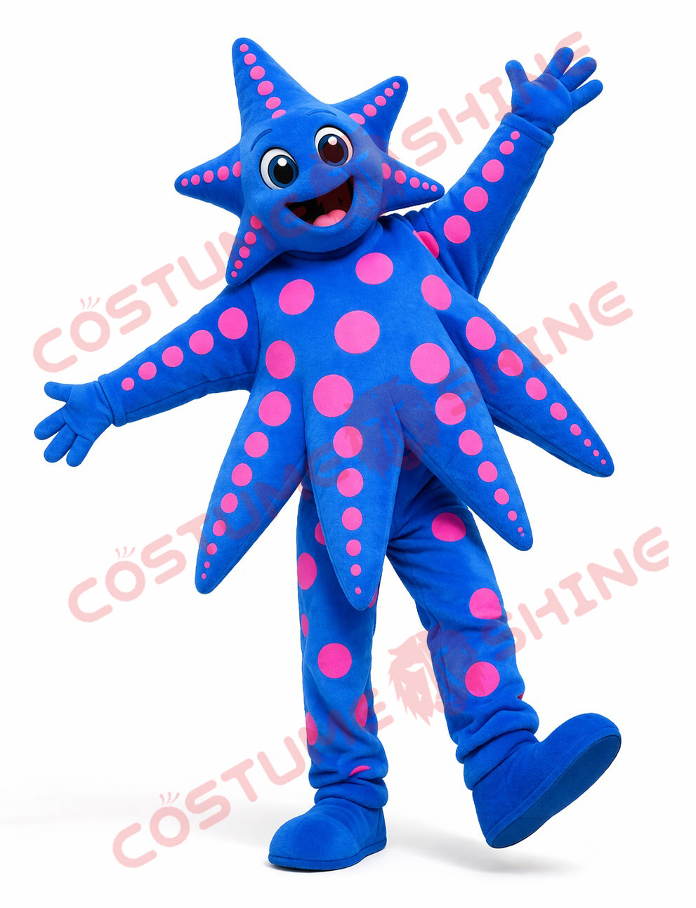 Disfraz de mascota de halcón azul con camisa blanca, tamaño adulto, para hombre y mujer, con ventilador incorporado en la cabeza 