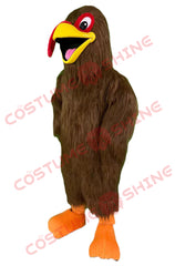 Brown Turkey Mascot Costume – Furry Plush Thanksgiving Bird Suit for Adults