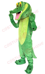 Green Alligator Mascot Costume – Funny Crocodile Suit for Kids Events & Brand Promotion
