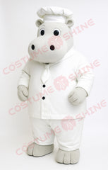 Disfraz de mascota de halcón azul con camisa blanca, tamaño adulto, para hombre y mujer, con ventilador incorporado en la cabeza 