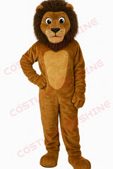 Lion Mascot Costume for Adults – Custom Plush Animal Suit for School, Sports Team & Business Events