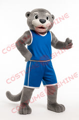 Disfraz de mascota tigre deportivo escolar, tamaño adulto, para hombre y mujer, con ventilador incorporado en la cabeza