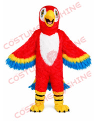 Disfraz de mascota de halcón azul con camisa blanca, tamaño adulto, para hombre y mujer, con ventilador incorporado en la cabeza 