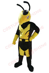 Yellow and Black Hornet Mascot Costume for Adults – Customizable Insect Character Outfit for Sports, Events & Promotions