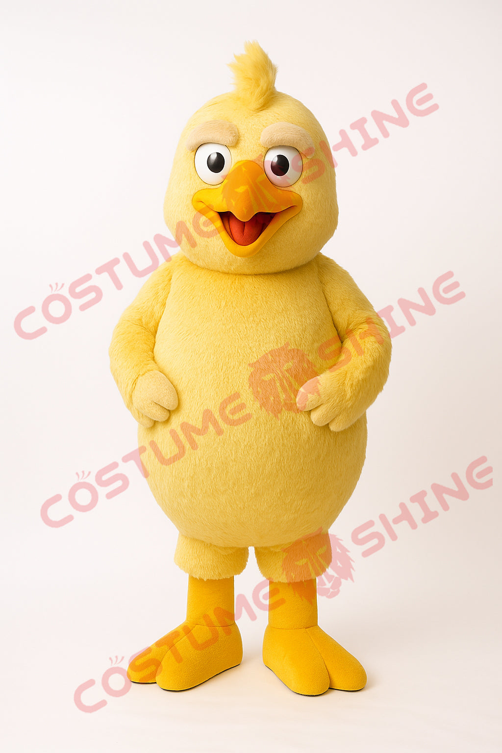Yellow Chicken Mascot Costume | Cute Animal Suit for School and Event Shows