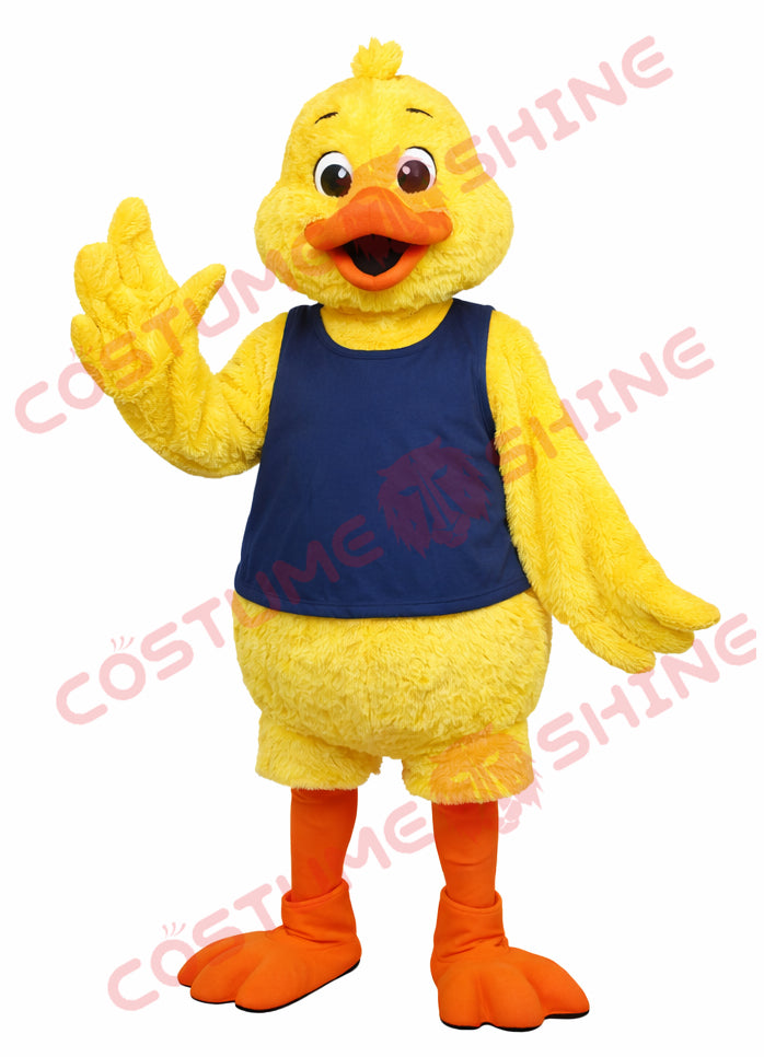 Disfraz de mascota de halcón azul con camisa blanca, tamaño adulto, para hombre y mujer, con ventilador incorporado en la cabeza 